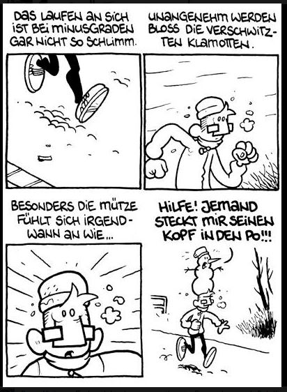 Comic-Strip von der Flix