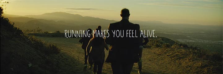 Running makes you feel alive