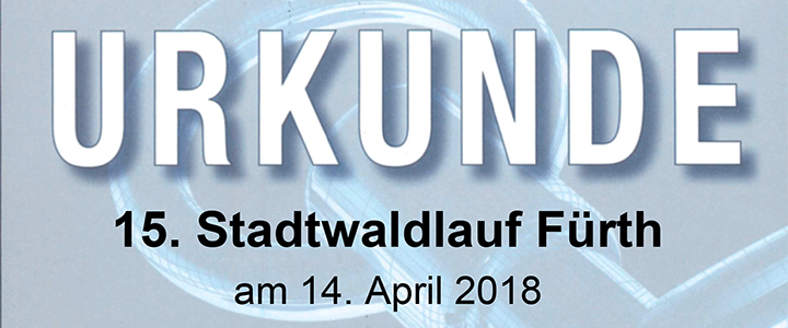 Stadtwaldlauf in Fürth